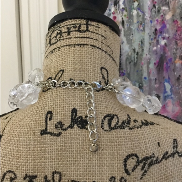 Ann Taylor Loft Translucent Layered Necklace - Picture 3 of 5